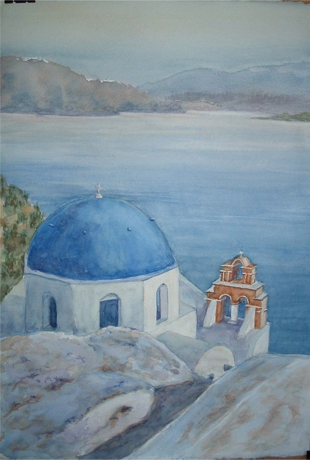 Isla de Santorini. Grecia