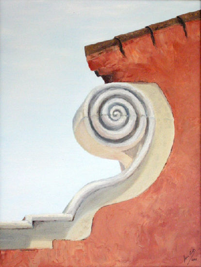 Caracol de piedra Oil Canvas