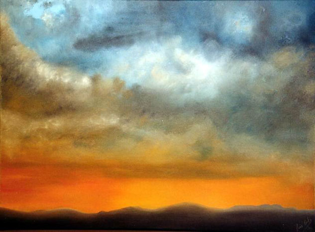 Puesta de sol Oil Canvas