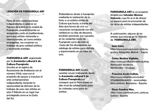 Fuengirola Art 09, Feria de Arte Independiente de Fuengirola, Málaga, Febrero 12, 13, 14, 15