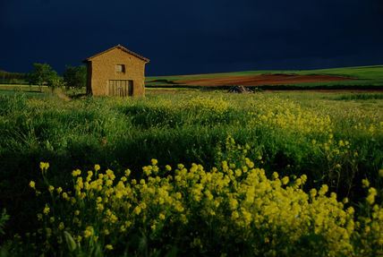 Atardecer tormentoso