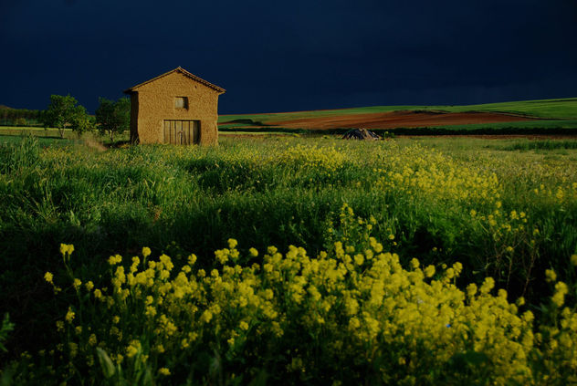 Atardecer tormentoso