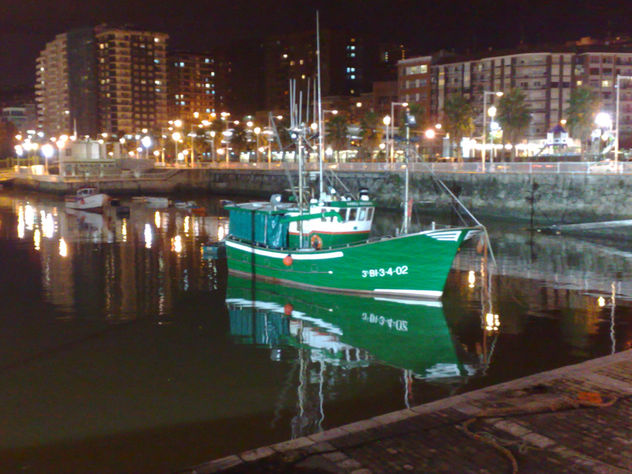 pequeño pesquero