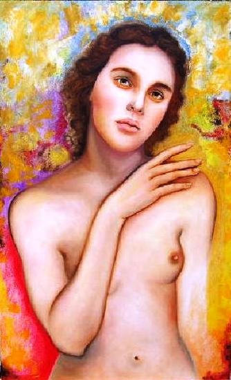 mujer Oil Panel Nude Paintings