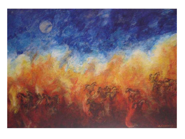 CABALGATA Acrylic Canvas Landscaping