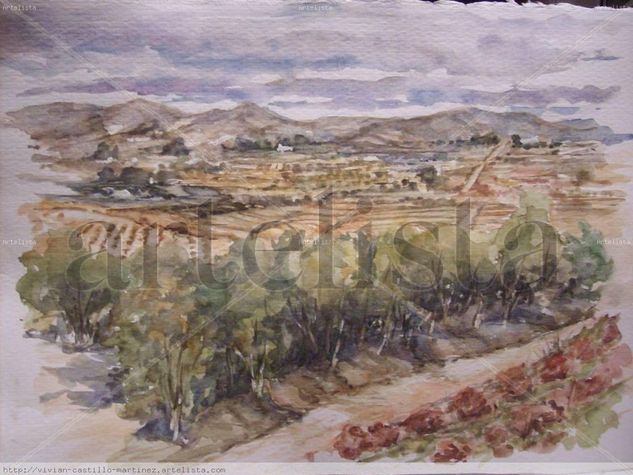 Desde mi ventana Watercolour Paper Landscaping