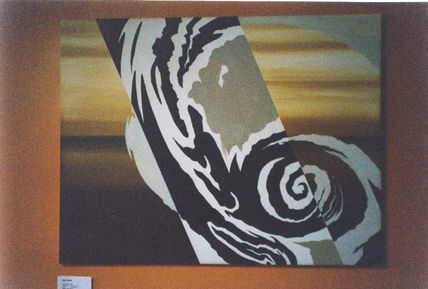 Inti ocre mural...