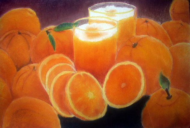 Bodegón Naranja Oil Canvas Landscaping