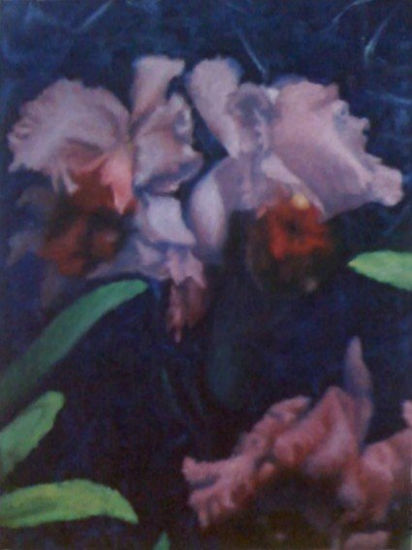 Orquideas Oil Canvas Floral Painting