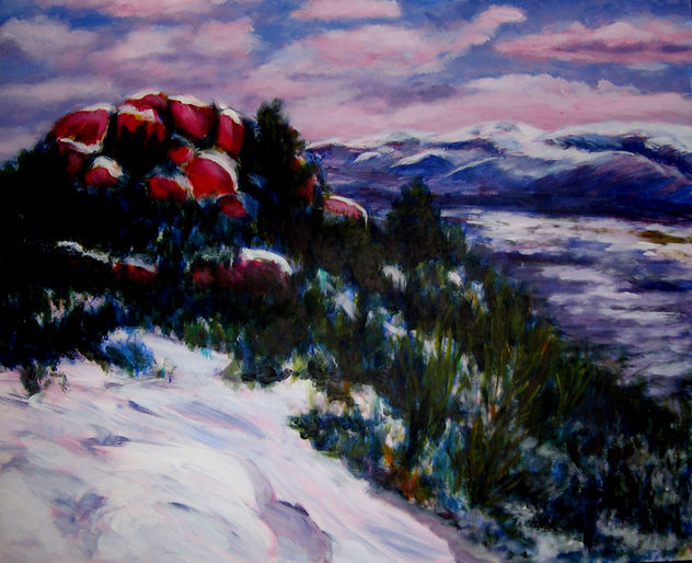 desde el Palancar, con nieve