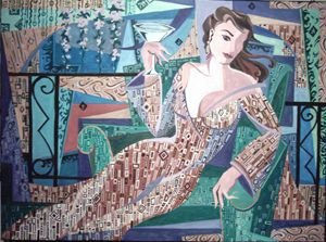 Mujer Klimt