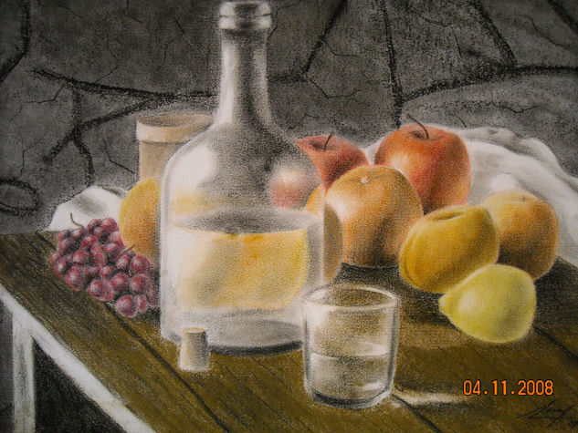 bodegon Pastel Paper Still Life Paintings