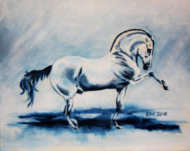 In movement