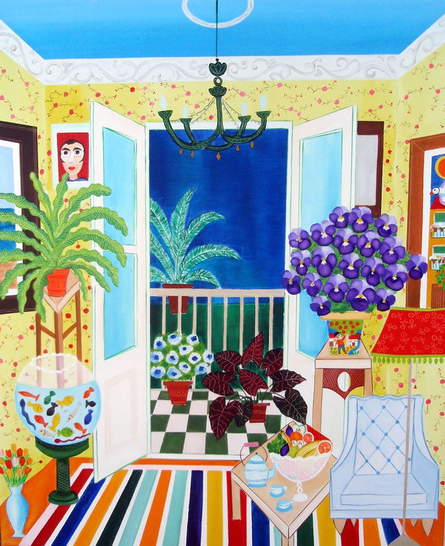Habitación con balcón
