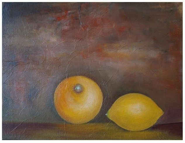 Materia VI Mixed media Panel Still Life Paintings