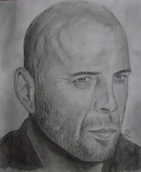 Bruce Willis Pencil