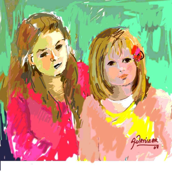 Retrato- Hermanas Del Rio Jara 