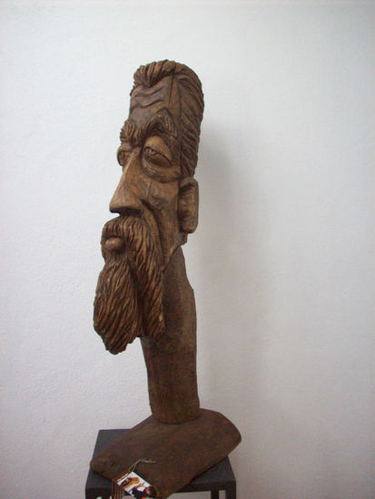 Don Quijote. Wood Figurative