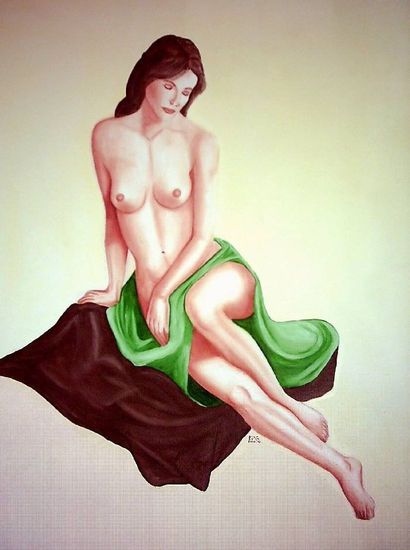 Mujer  nº 58 Oil Canvas