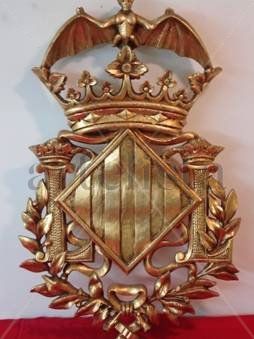 Escudo de Valencia Madera Figurativa