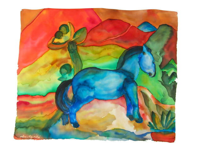 Caballo azul Others Textile Animals