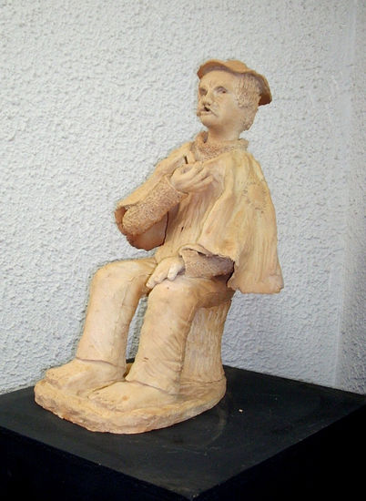 Viejo del Mate Cerámica Figurativa