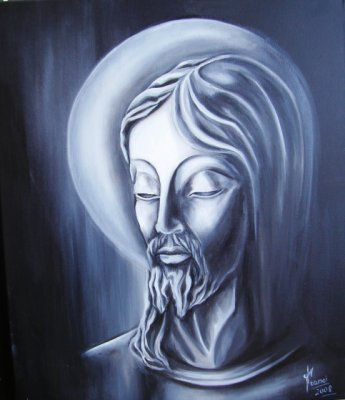 cristo oriental Oil Canvas Others