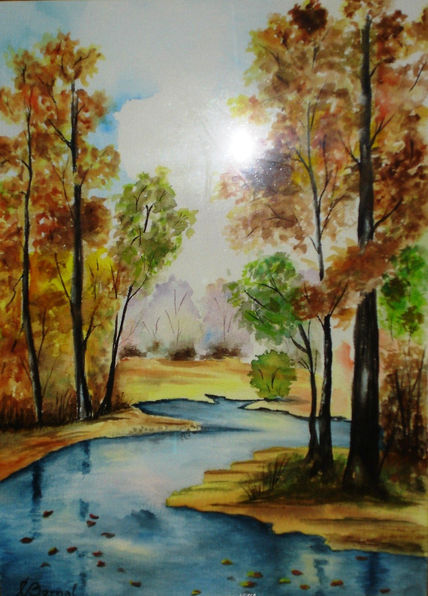 Paisaje con rio