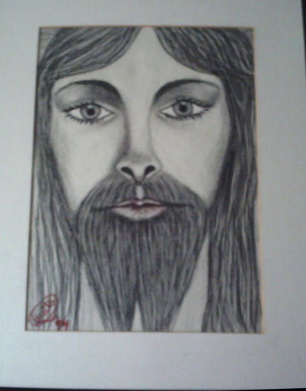 JESUCRISTO(retrato  cara) Graphite