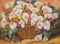 cesta de flores