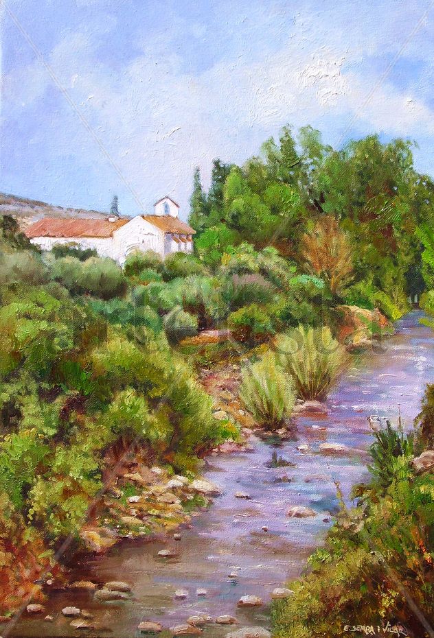 Rambla i Ermita d'Artana, vista per darrere