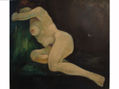desnudo en azul