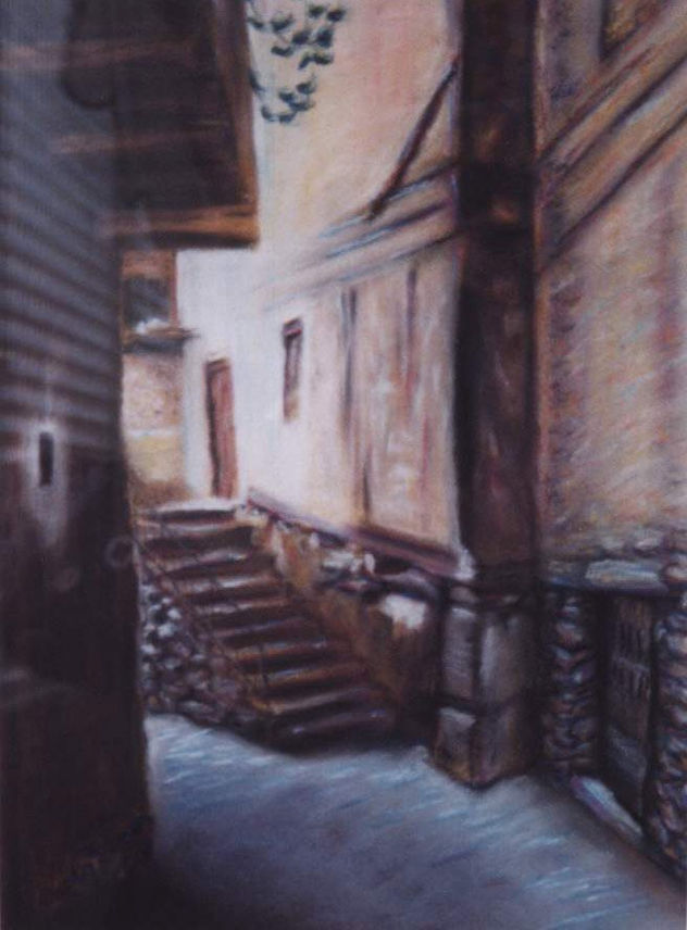 callejón del Casar de Palomero