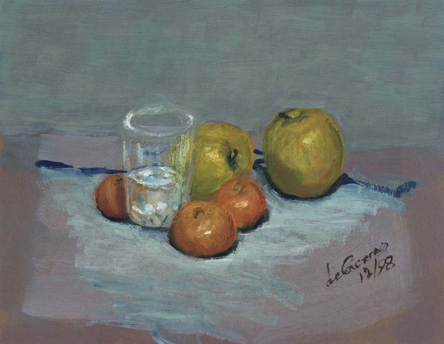 frutas Oil Paper Still Life Paintings