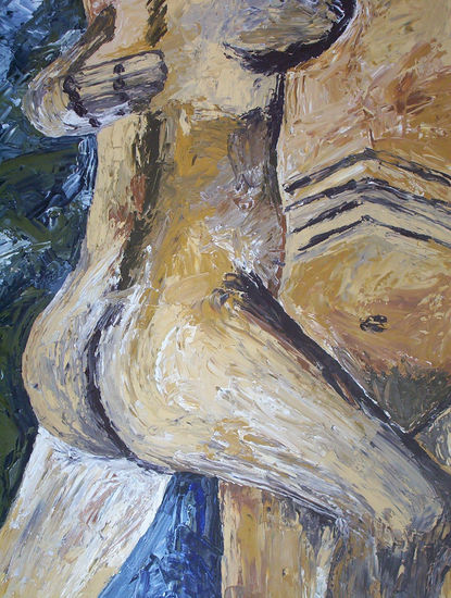 TANGO Oil Panel Nude Paintings