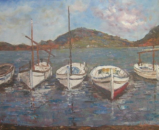 Cadaqués Oil Canvas Marine Painting