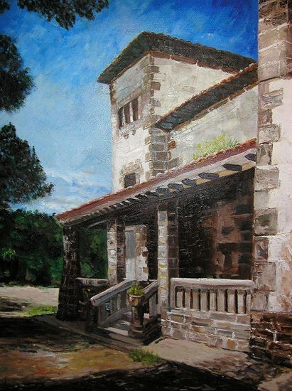 La finca Oil Canvas Landscaping