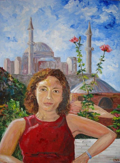 Estambul Óleo Lienzo Retrato