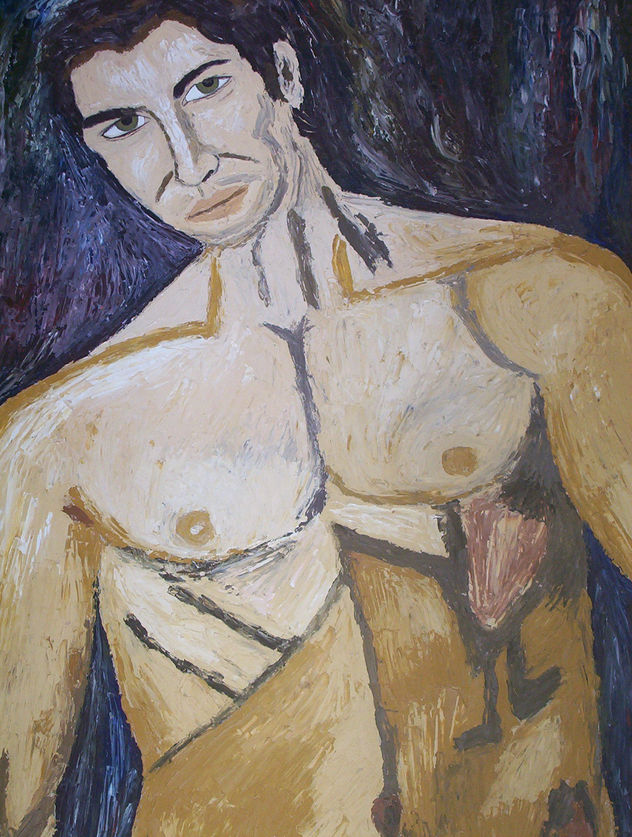 hombre desnudo