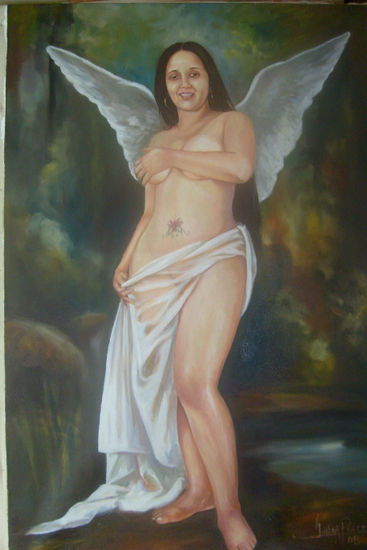 maribel de angel Oil Canvas Nude Paintings