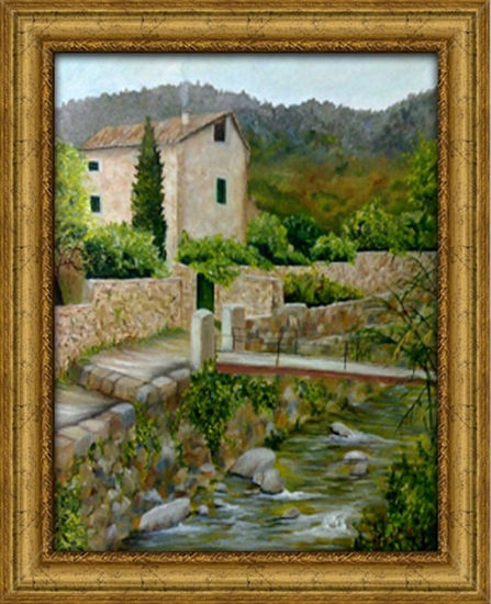 Torrent Oil Canvas Landscaping