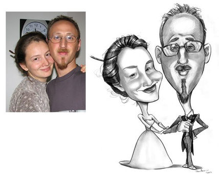 Caricaturas  de fotos