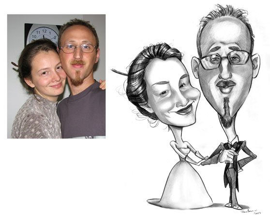 caricaturas  de fotos
