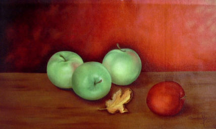 La manzana de la...