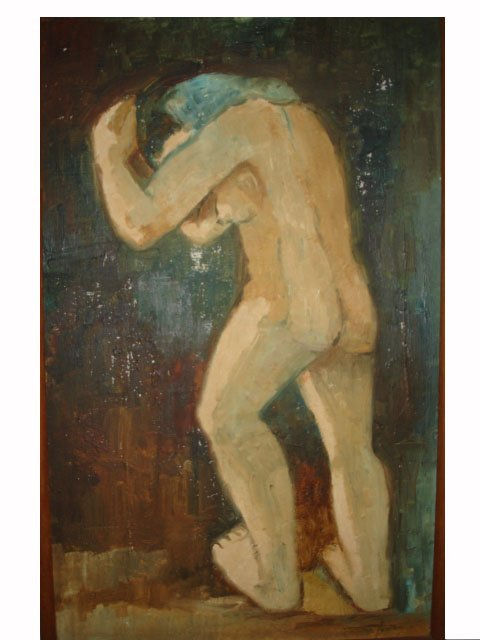 desnudo en marcha