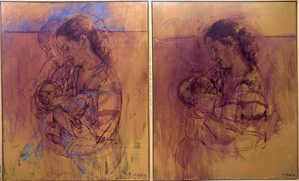 Maternidad (diptico)