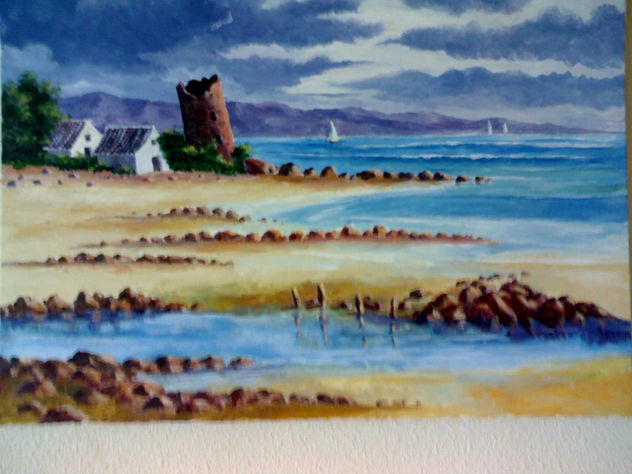 marina con paisaje