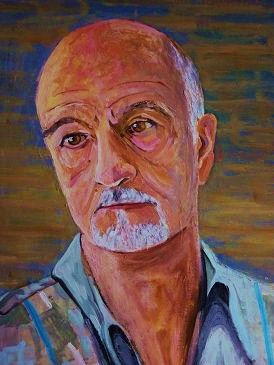 Autorretrato Oil Panel Portrait