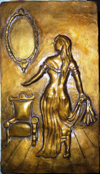 Relieve de dama...