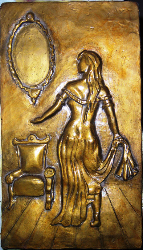 Relieve de dama...